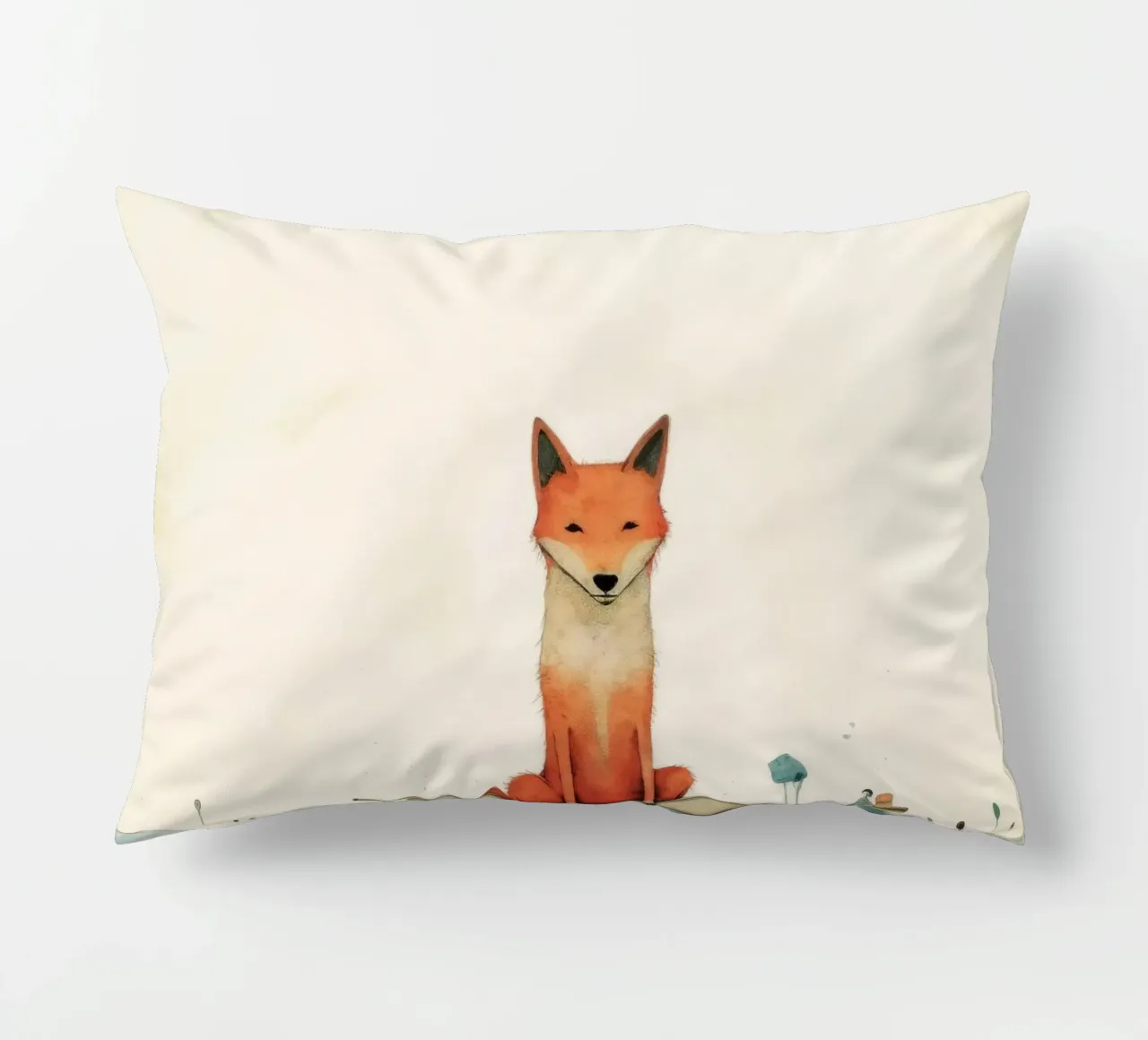 Minimal Dingo 3 cuscino da Minimal Animal Art