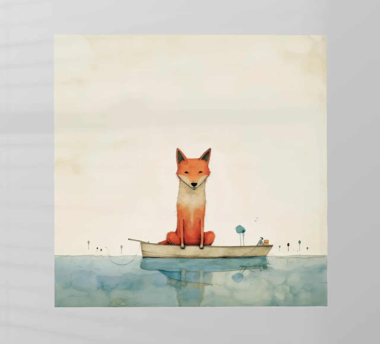 Minimal Dingo 3 pellicola backlit da Minimal Animal Art