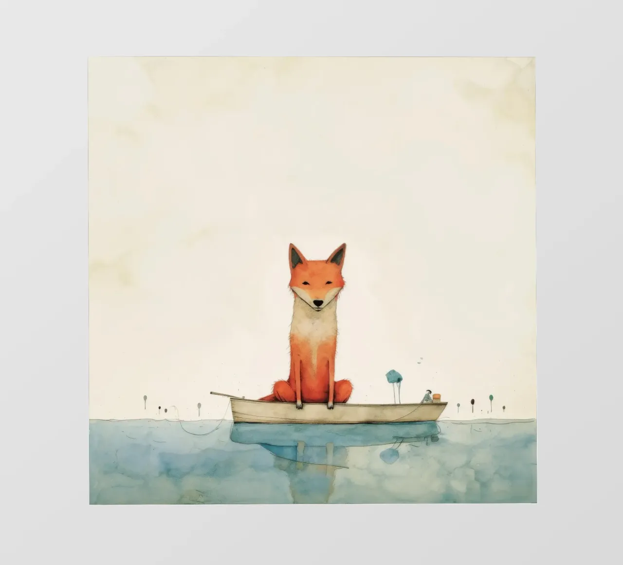 Minimal Dingo 3 pellicola backlit da Minimal Animal Art