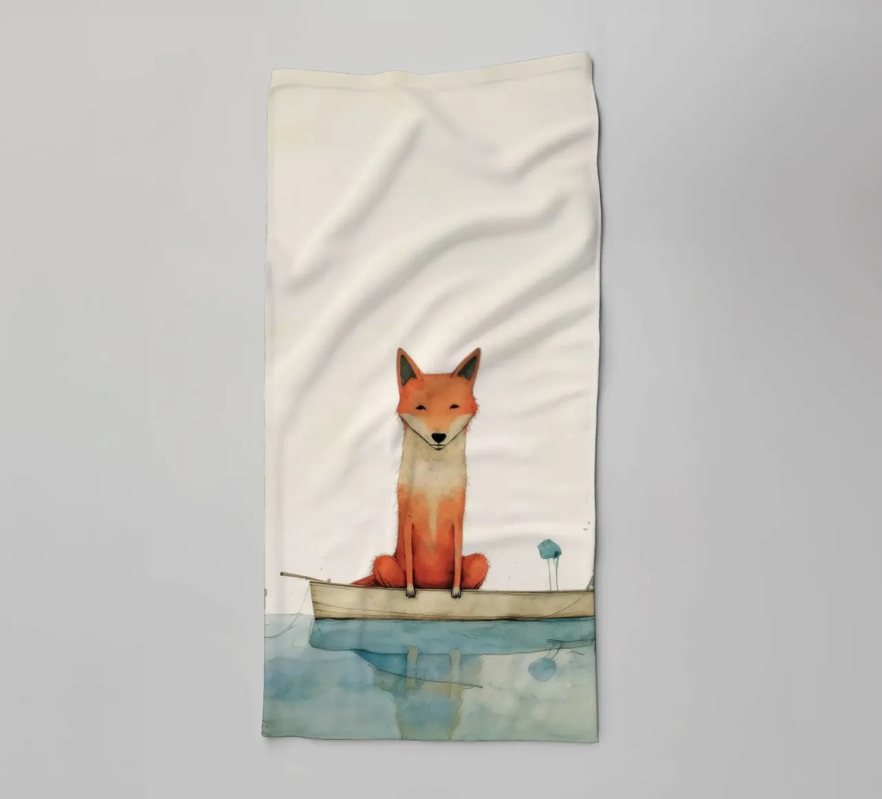 Minimal Dingo 3 asciugamano da bagno da Minimal Animal Art