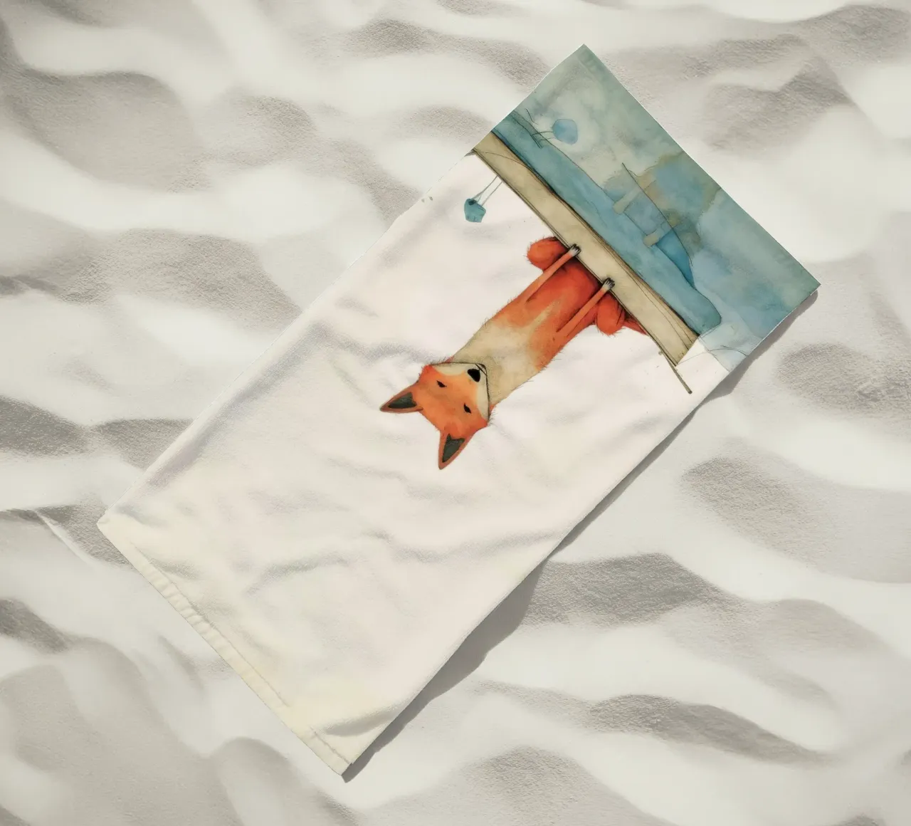 Minimal Dingo 3 telo mare da Minimal Animal Art