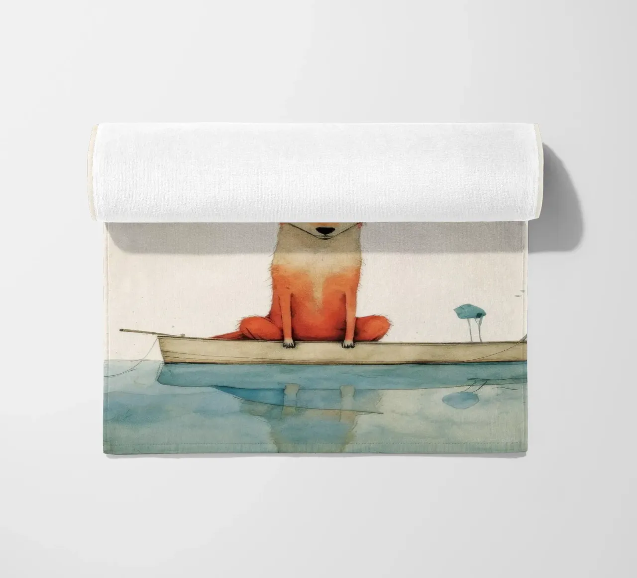 Minimal Dingo 3 telo mare da Minimal Animal Art