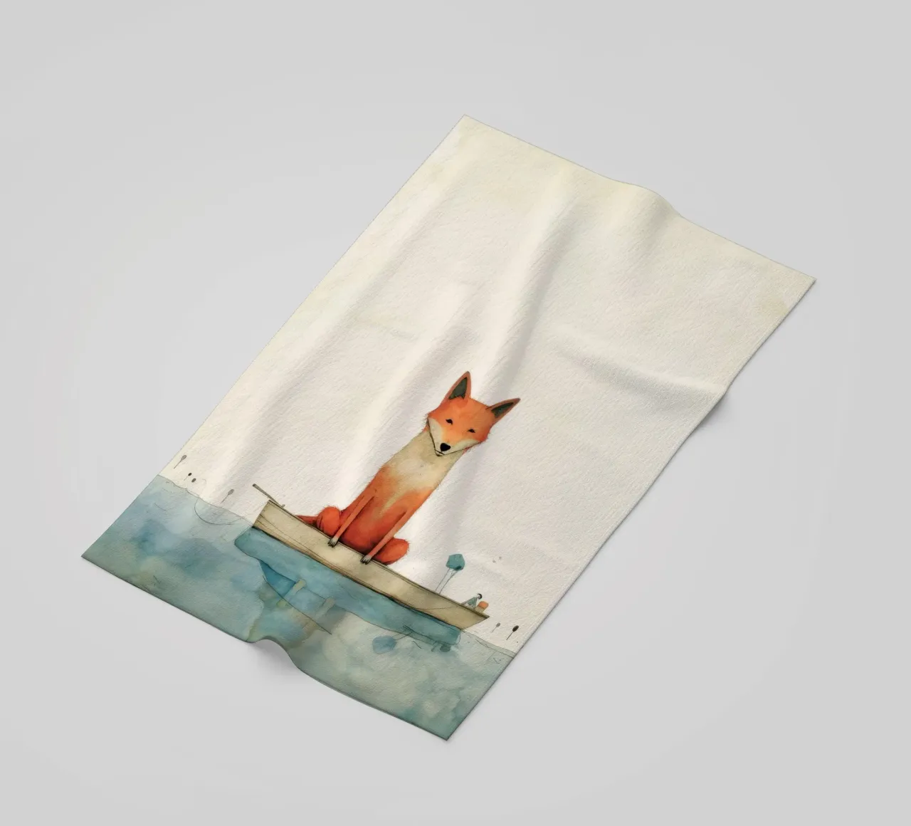 Minimal Dingo 3 telo mare da Minimal Animal Art