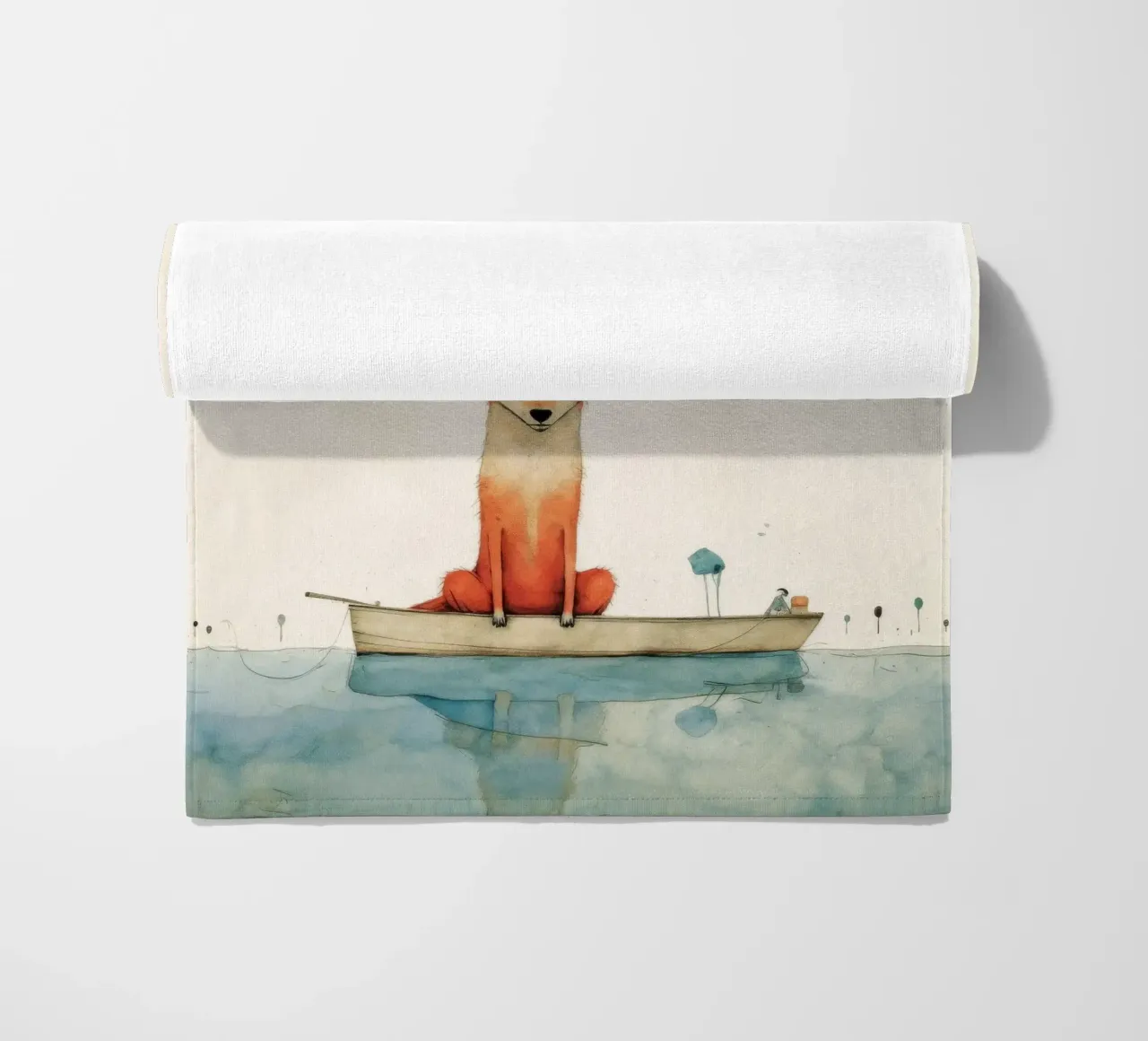 Minimo Dingo telo mare da Minimal Animal Art