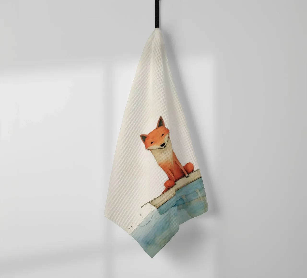 Minimal Dingo 3 torchon de Minimal Animal Art
