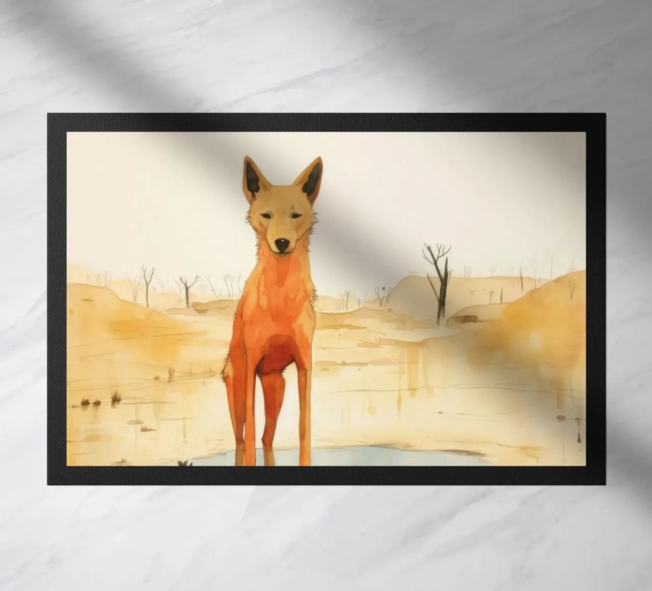 Minimal Dingo 4 zerbino da Minimal Animal Art