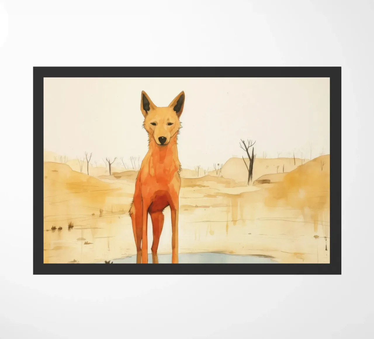 Minimal Dingo 4 zerbino da Minimal Animal Art