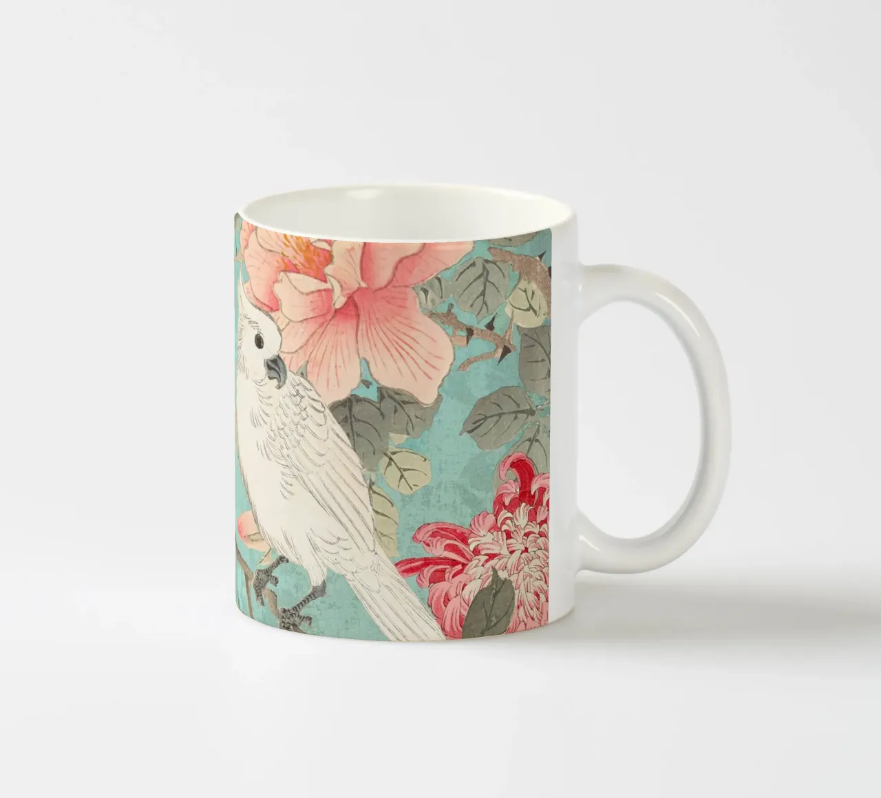 Giardino dei cacatua cinesi tazza in ceramica da Andrea Haase Vintage World