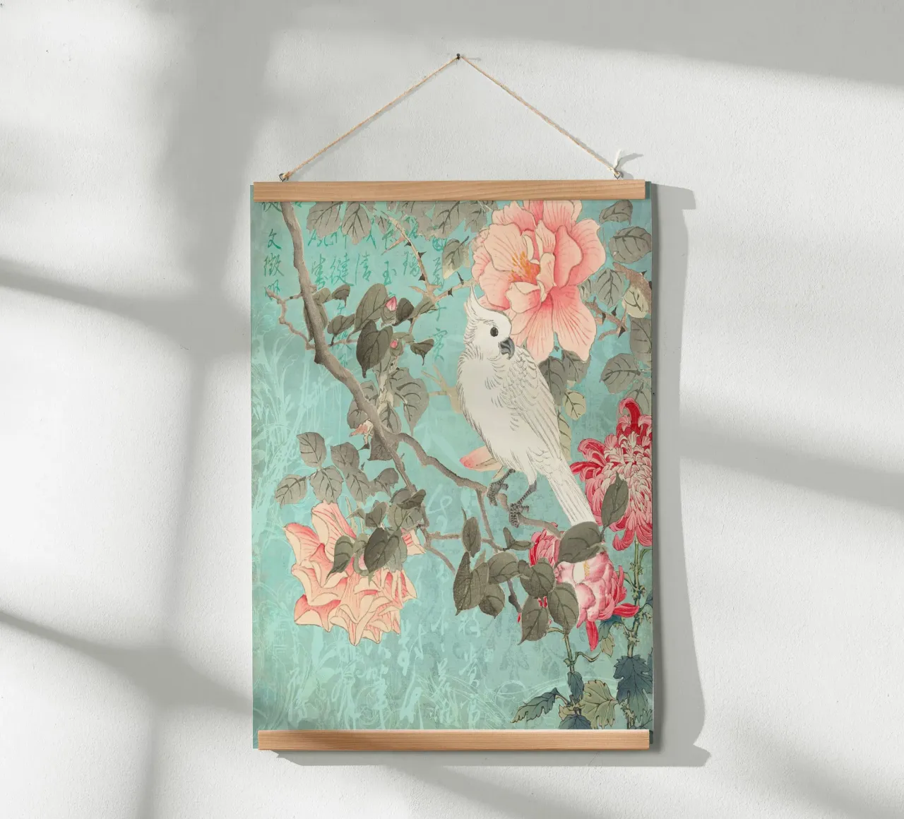 Giardino dei cacatua cinesi poster da Andrea Haase Vintage World