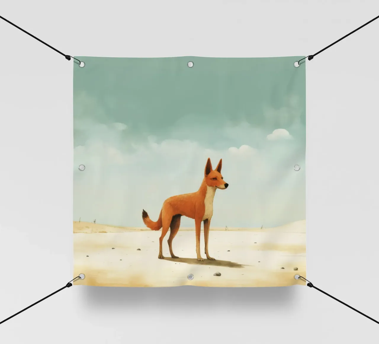 Minimal Dingo 1 telo in pvc da Minimal Animal Art