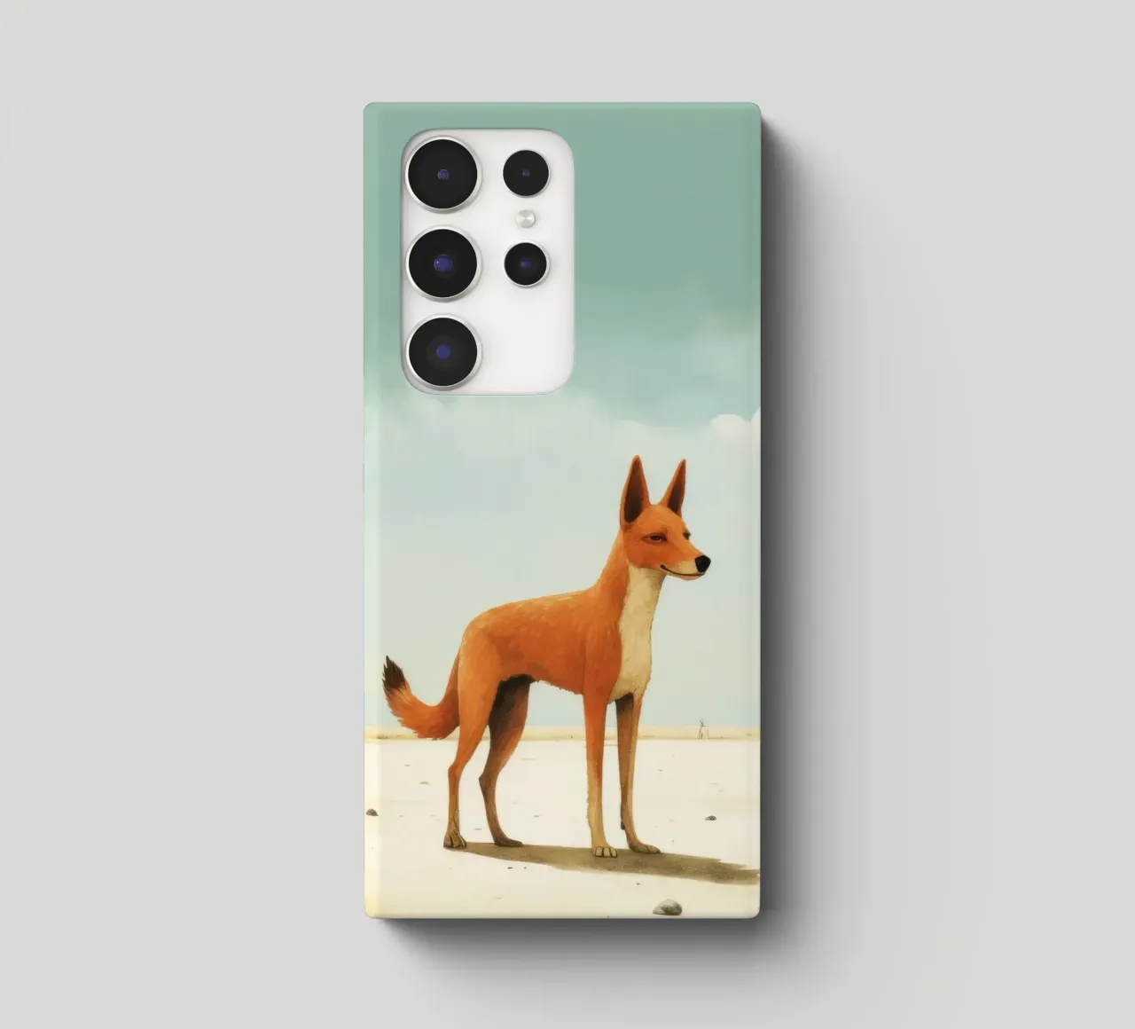 Minimal Dingo 1 cover samsung da Minimal Animal Art