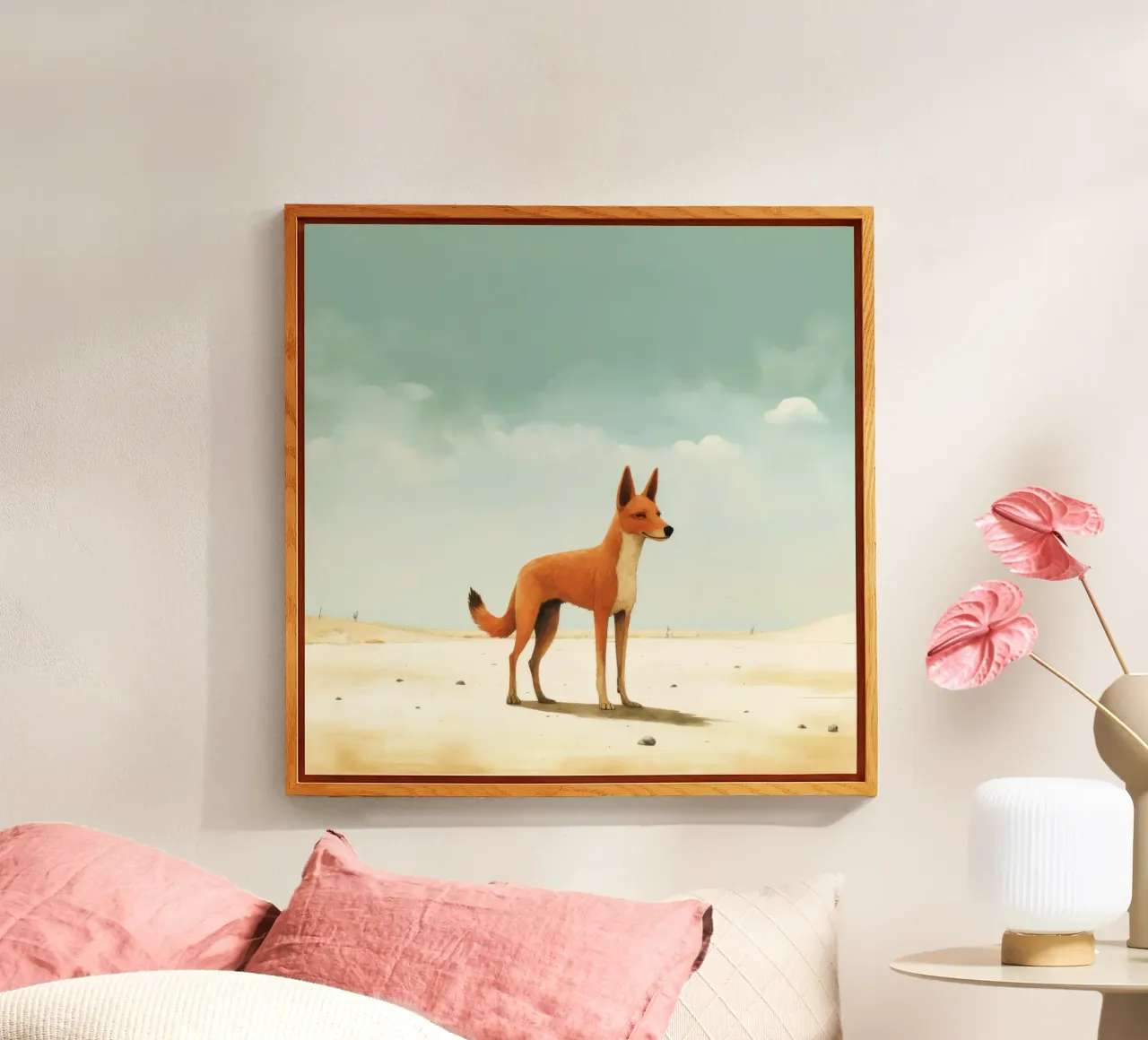 Minimal Dingo 1 plexiglass da Minimal Animal Art