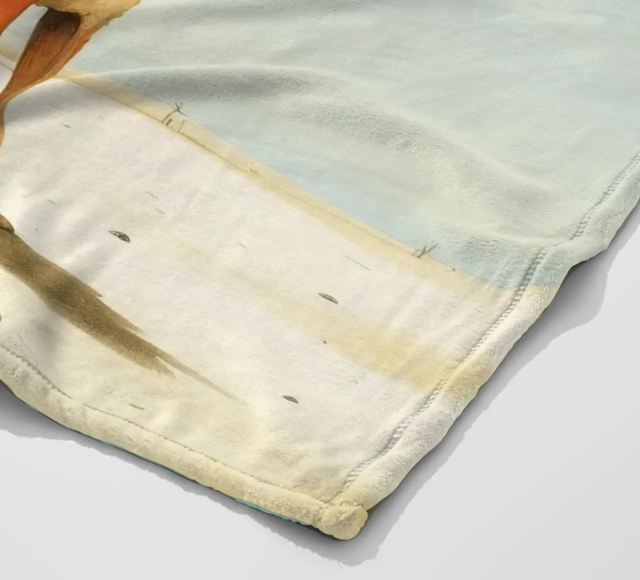 Minimal Dingo 1 coperta in pile da Minimal Animal Art