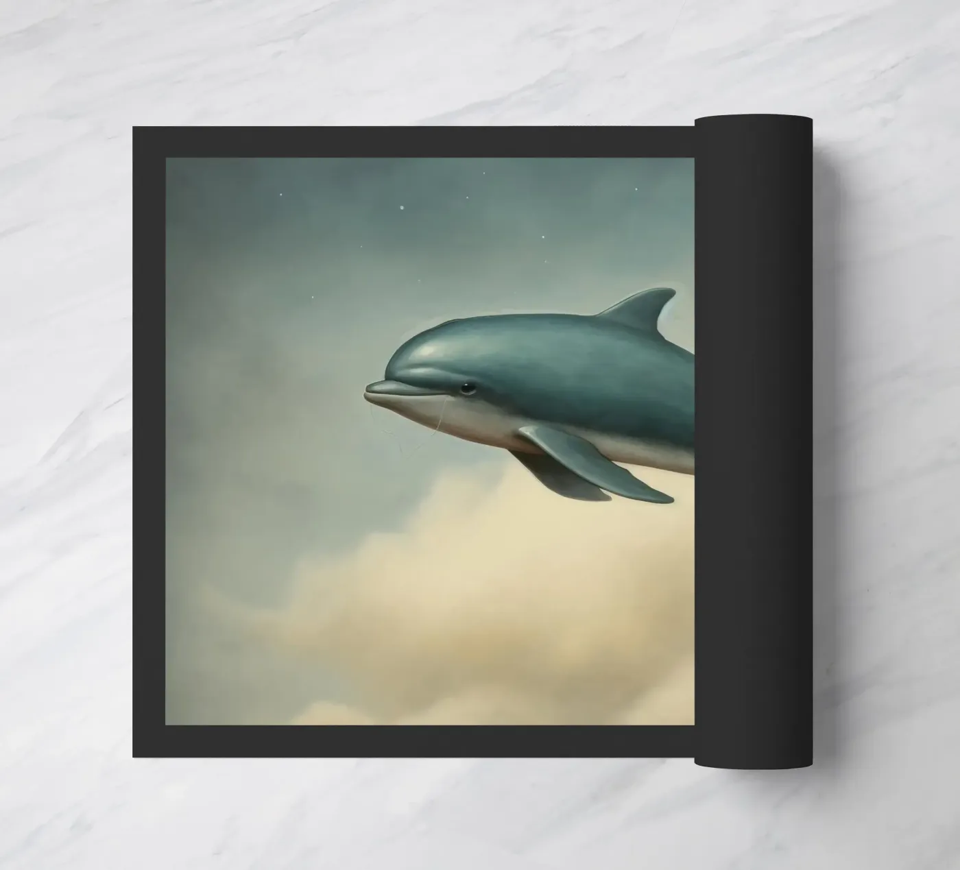 Minimal Dolphin zerbino da Minimal Animal Art