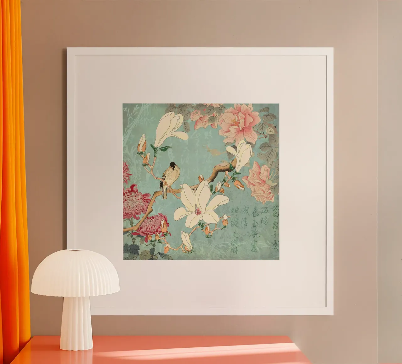 Chinese Magnolia Garden poster da Andrea Haase Vintage World