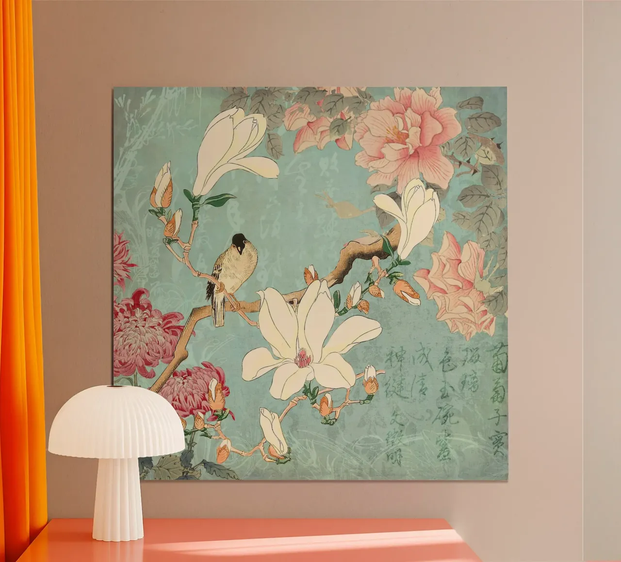 Chinese Magnolia Garden poster da Andrea Haase Vintage World