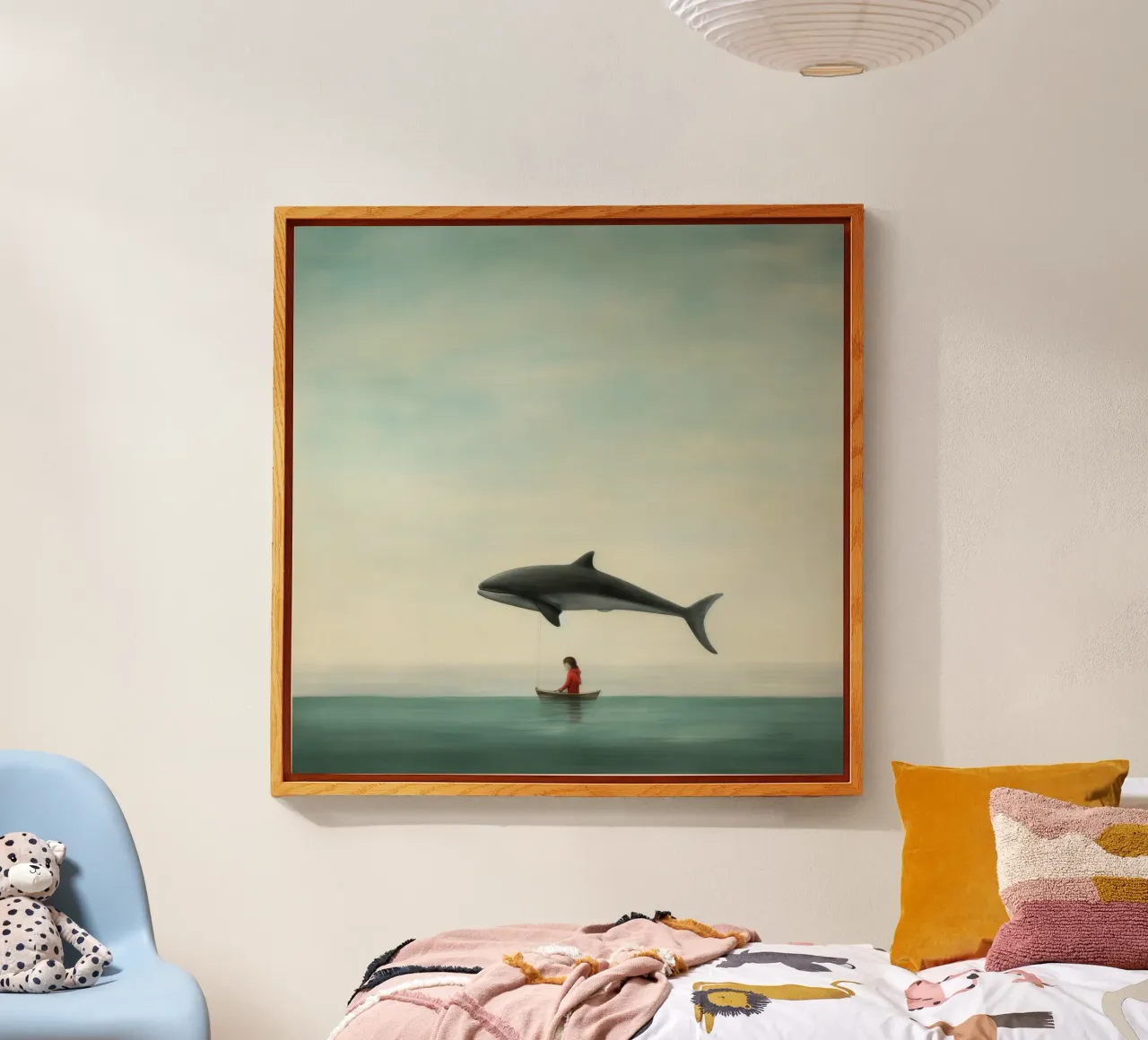 Delfino minimo 1 plexiglass da Minimal Animal Art