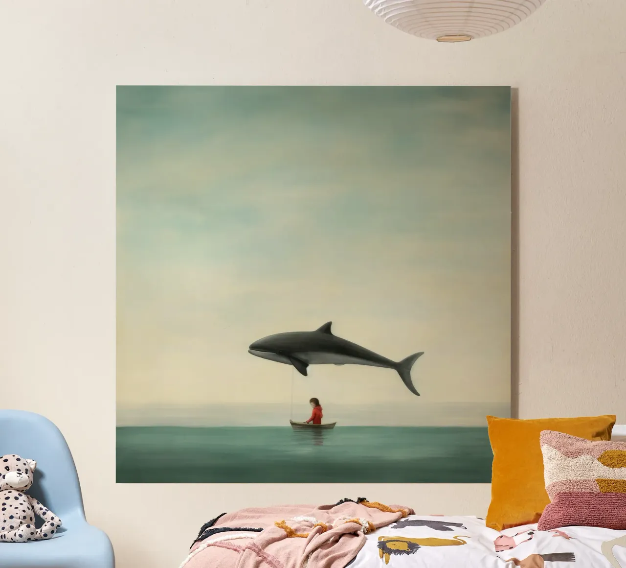 Delfino minimo 1 plexiglass da Minimal Animal Art