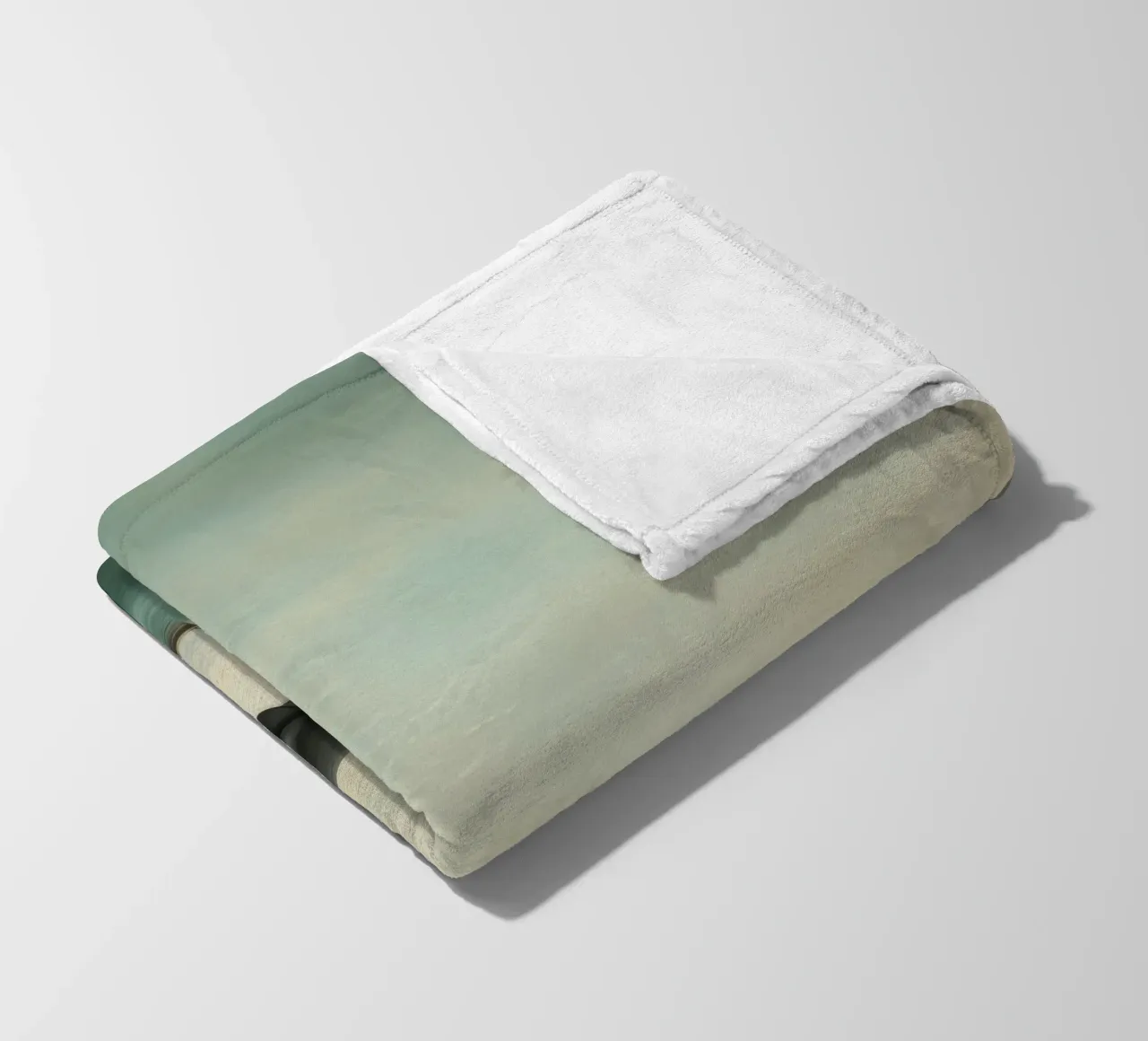 Delfino minimo 1 coperta in pile da Minimal Animal Art