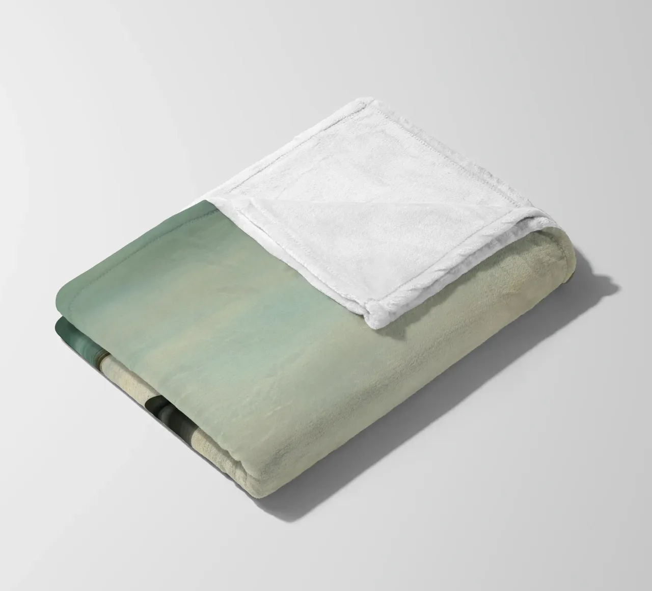 Delfino minimo 1 coperta in pile da Minimal Animal Art