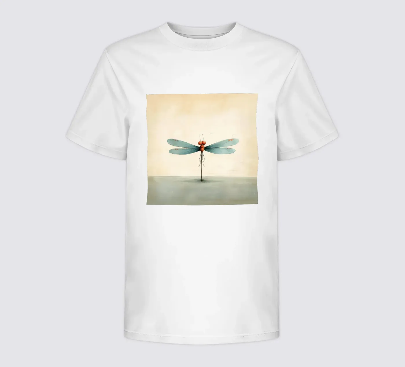 Minimo Dragonfly t-shirt bambini da Minimal Animal Art