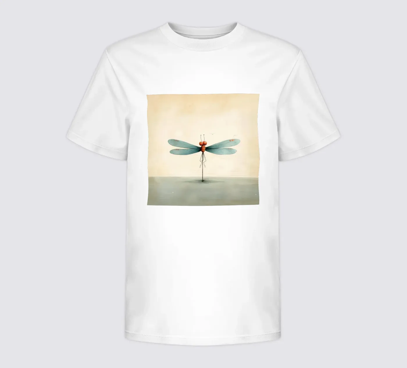 Minimo Dragonfly t-shirt bambini da Minimal Animal Art