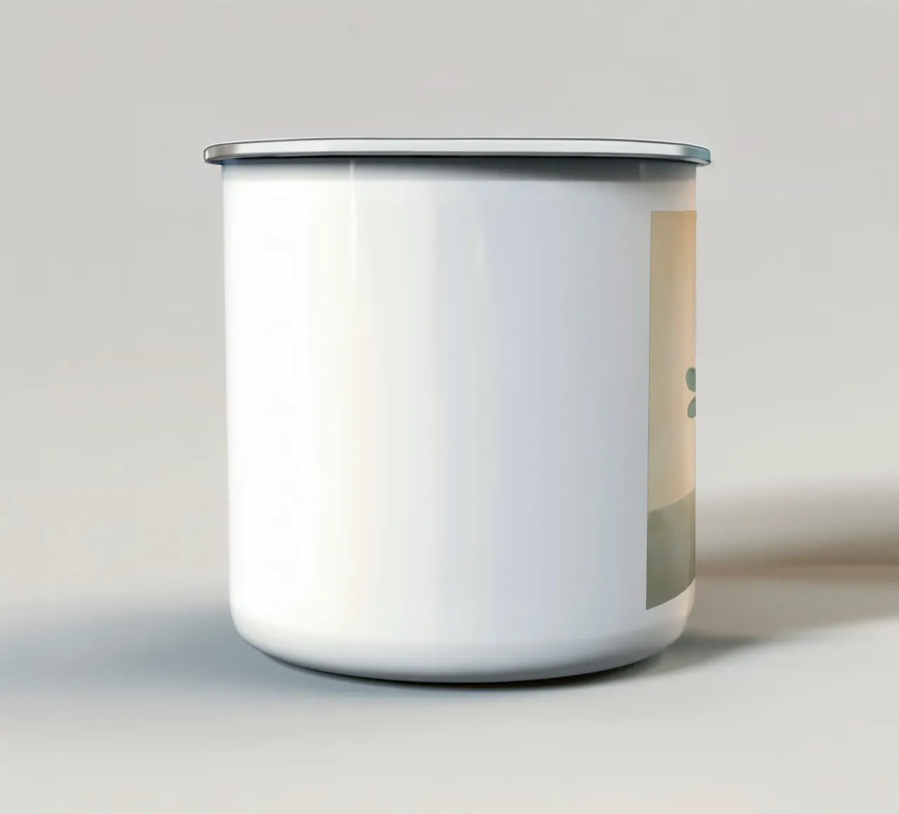 Libélula mínima 2 taza de esmalte de Minimal Animal Art