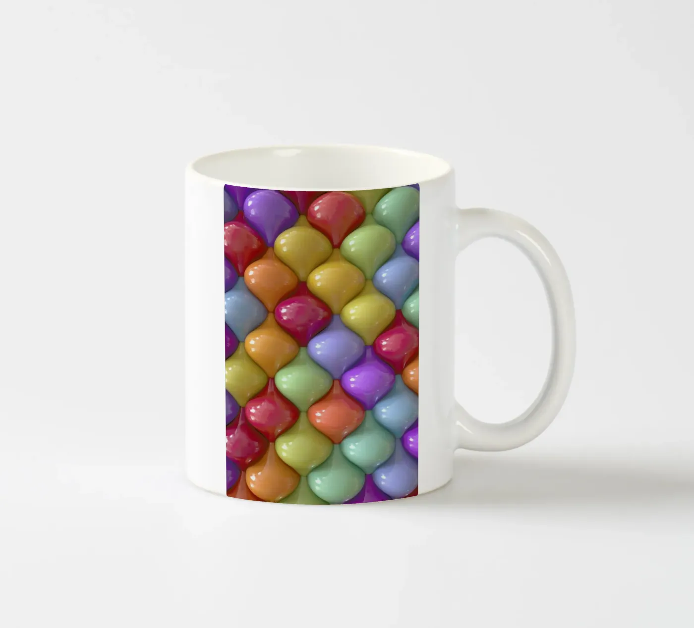 Oval ceramic mug by Danny Ivan