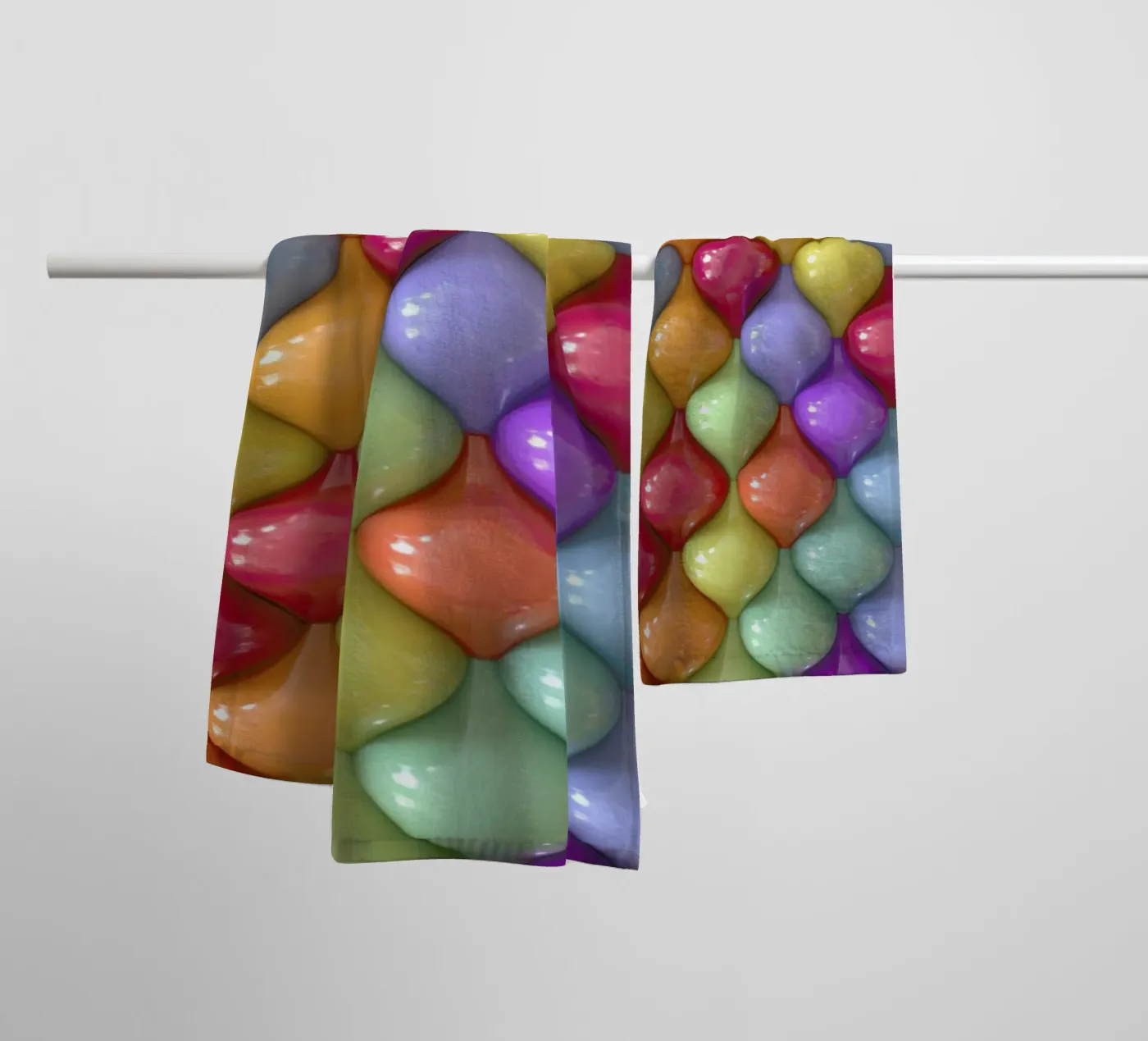 Oval Handtuch von Danny Ivan