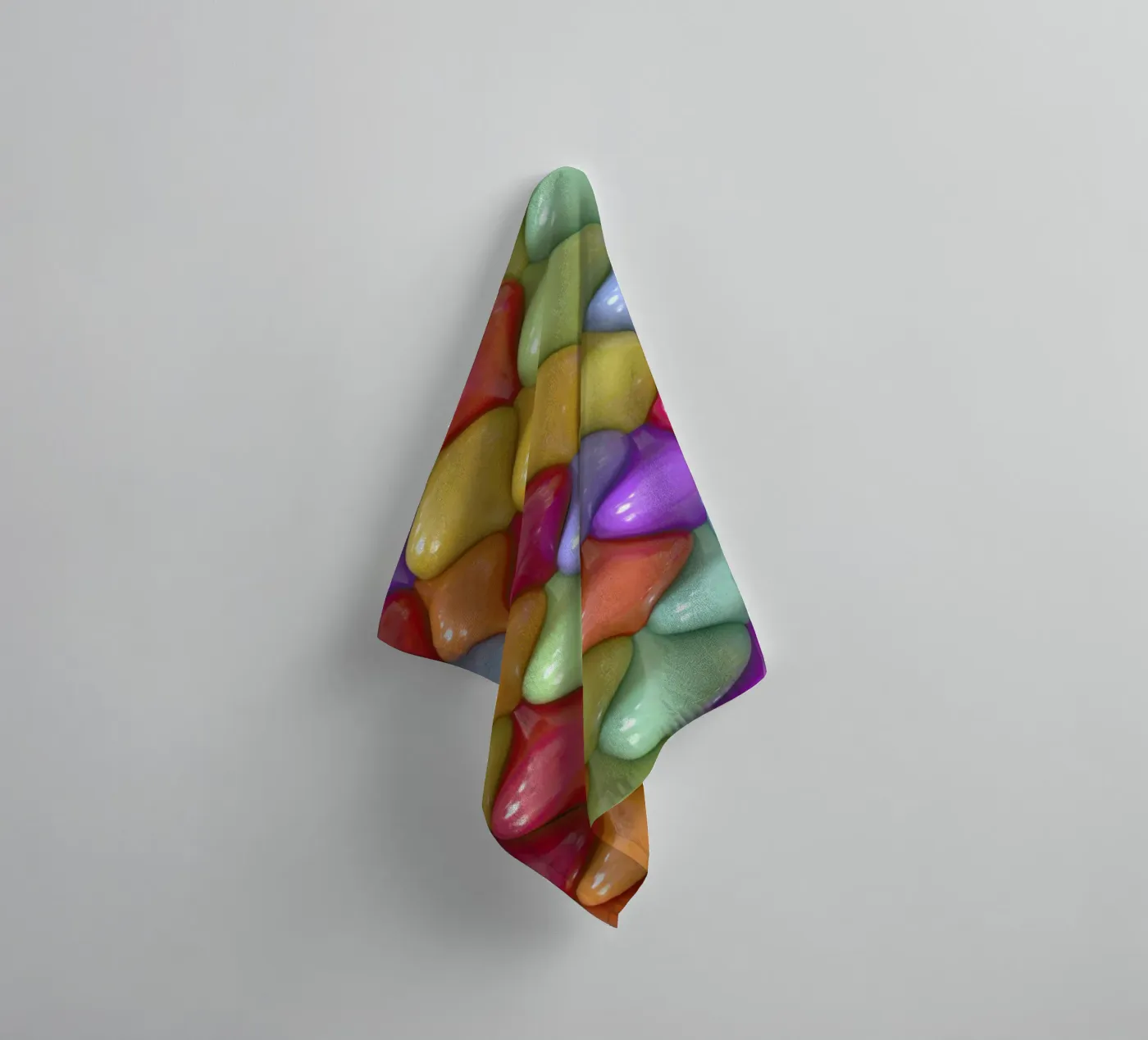 Oval Handtuch von Danny Ivan