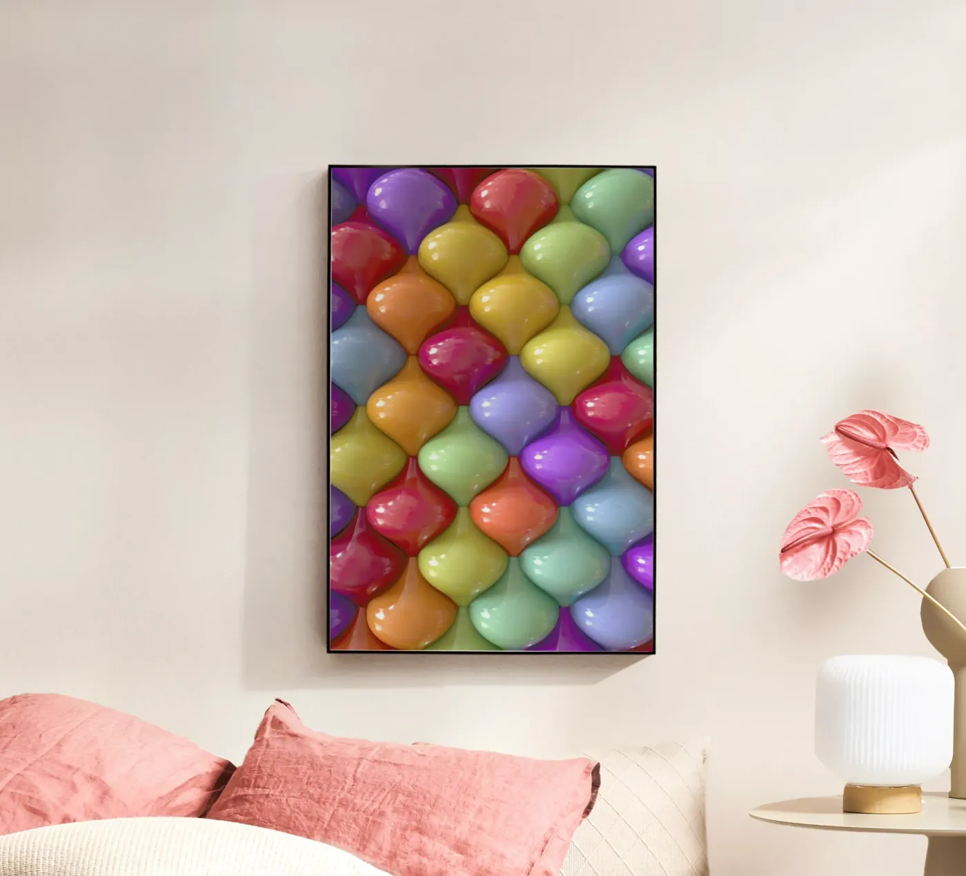 Oval plexiglas de Danny Ivan