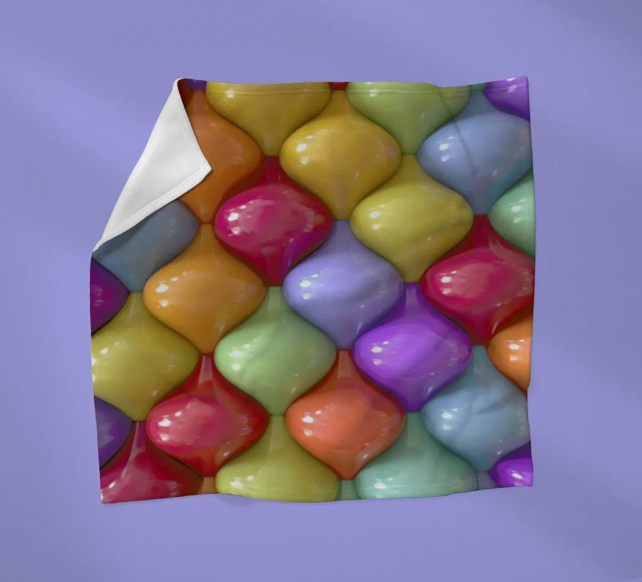 Oval coperta in pile da Danny Ivan