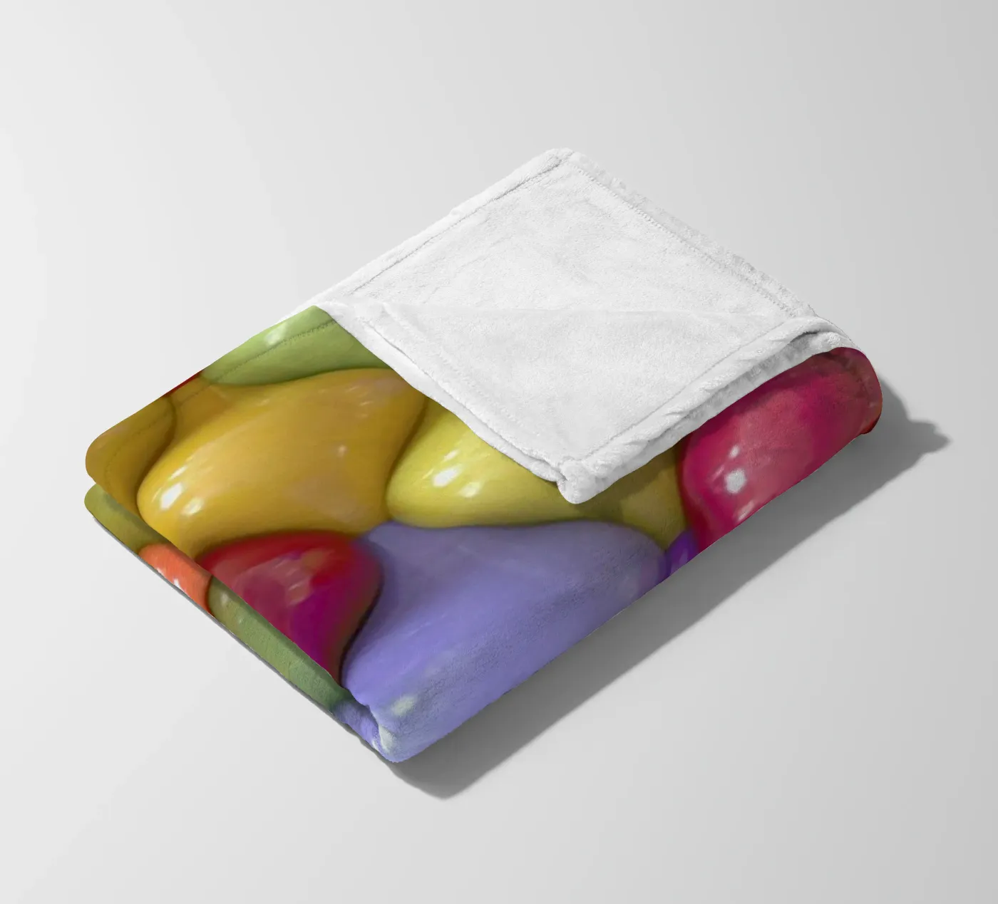 Oval fleecedeken van Danny Ivan