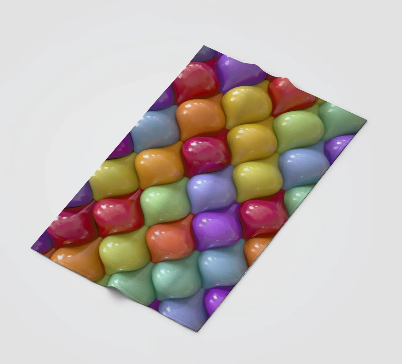 Oval coperta in pile da Danny Ivan