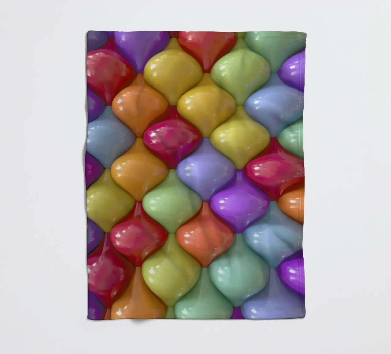 Oval coperta in pile da Danny Ivan