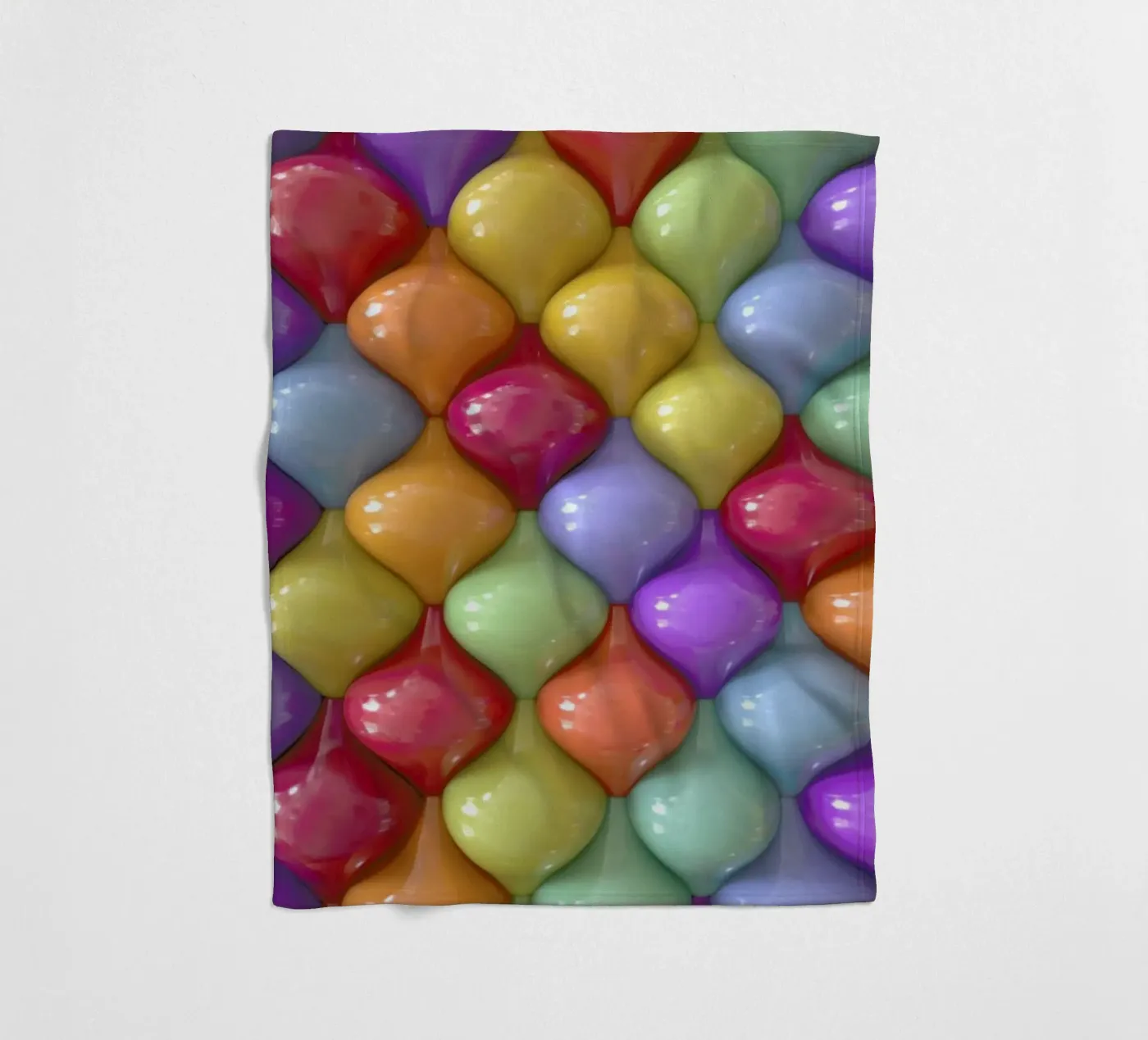 Oval fleecedeken van Danny Ivan