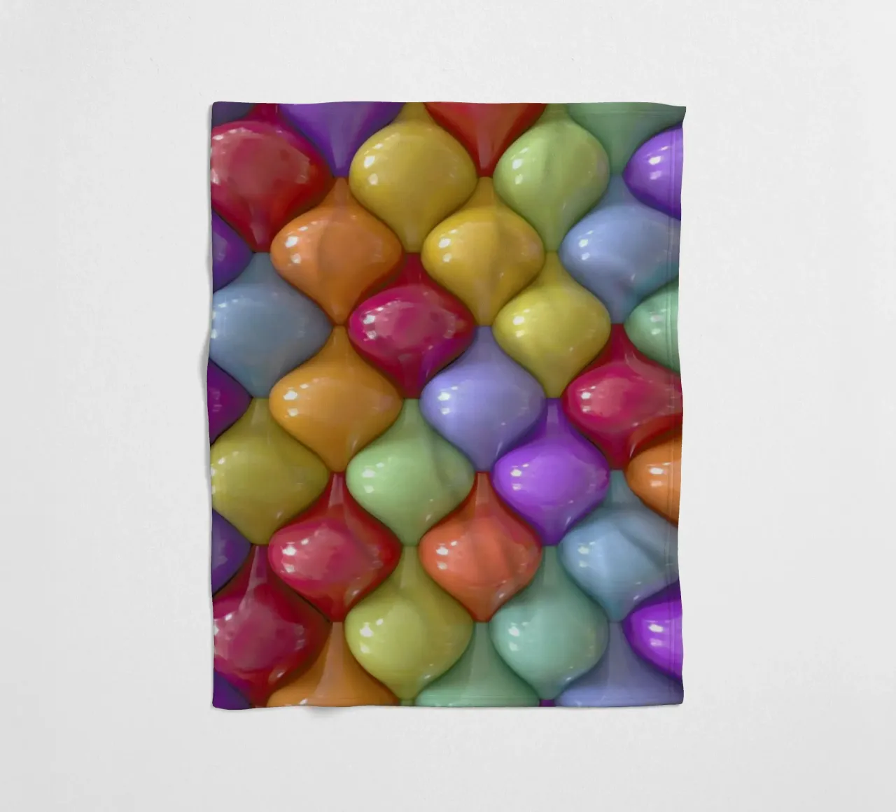 Oval coperta in pile da Danny Ivan