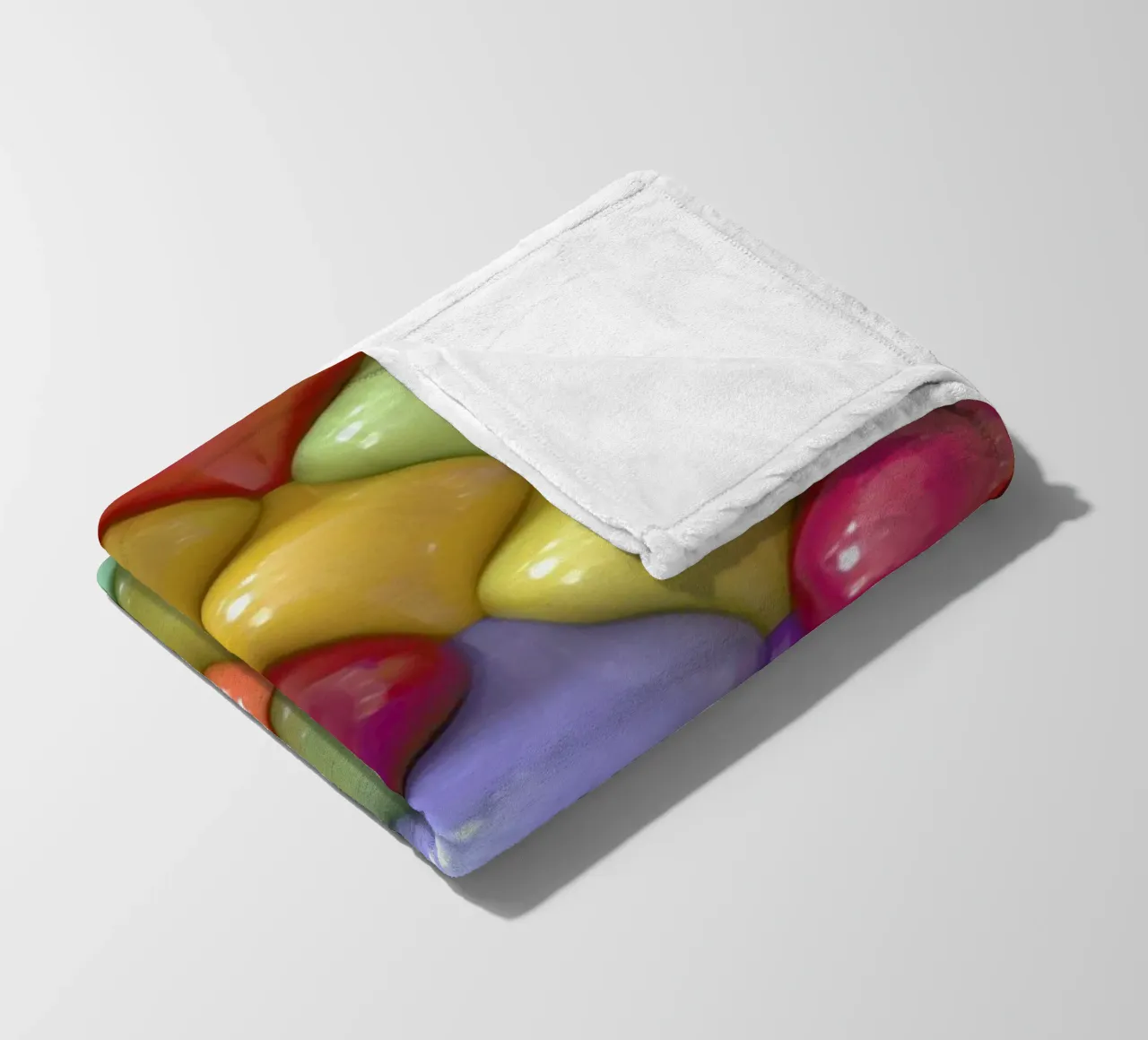 Oval coperta in pile da Danny Ivan