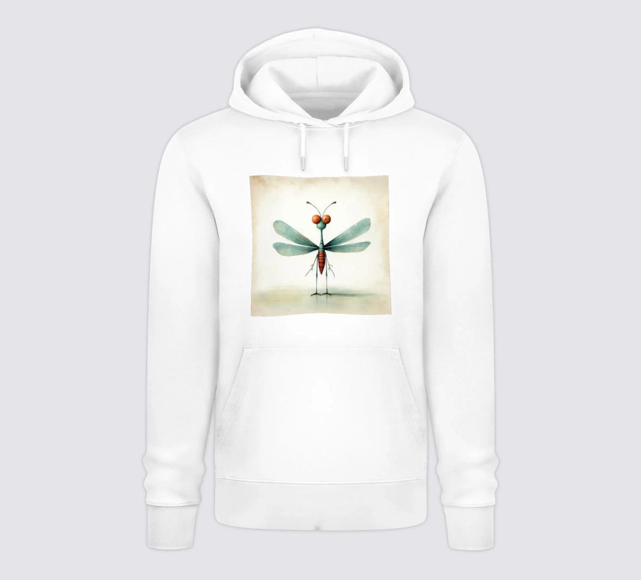 Libellula minimale 3 felpa con cappuccio da Minimal Animal Art