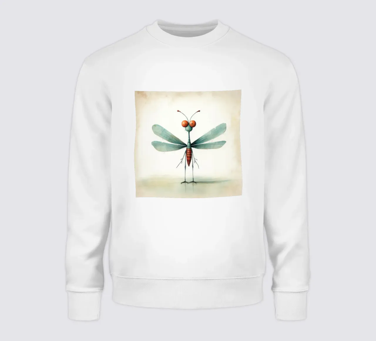 Libellula minimale 3 felpa da Minimal Animal Art