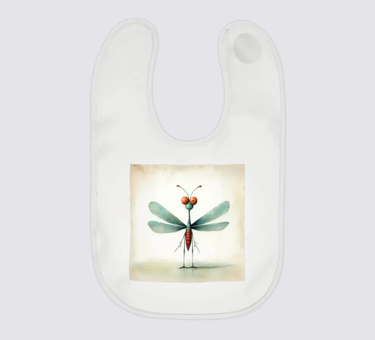 Minimo Dragonfly bavaglino da Minimal Animal Art