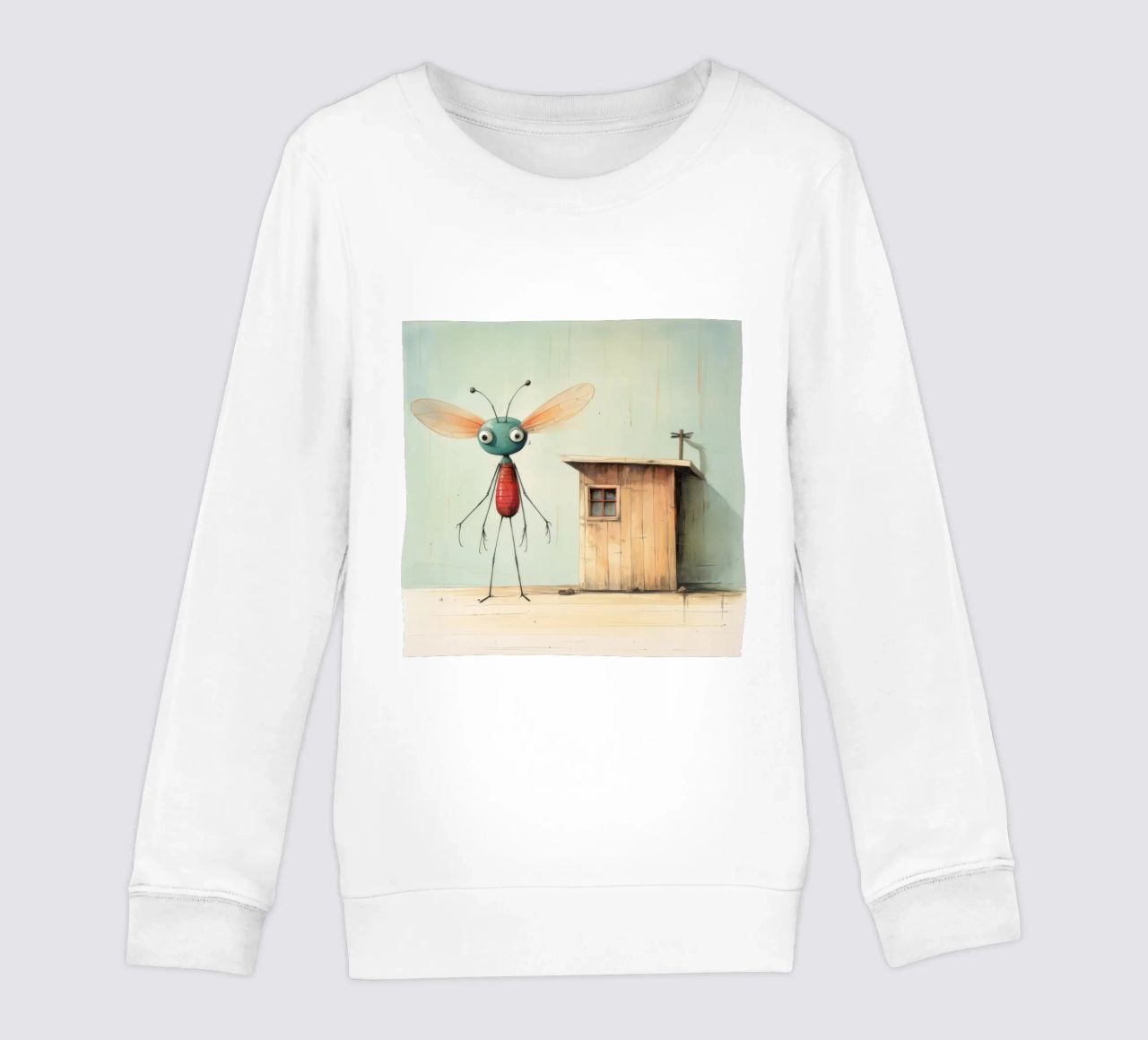 Libellula minimale 4 felpa bambino da Minimal Animal Art