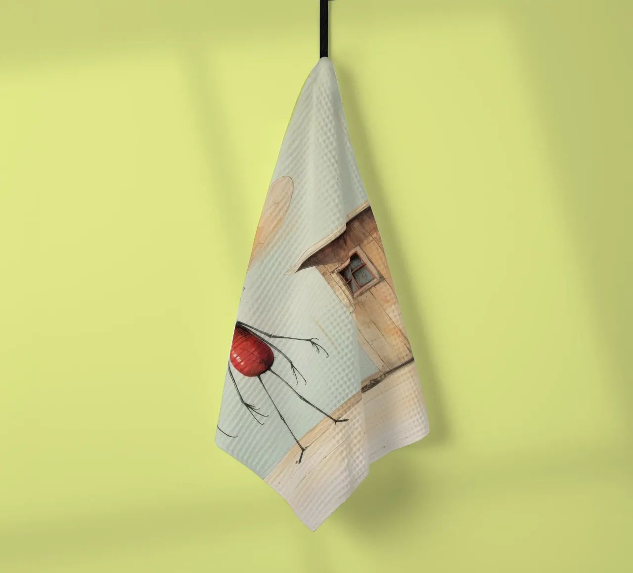 Libellula minimale 4 canovaccio da cucina da Minimal Animal Art