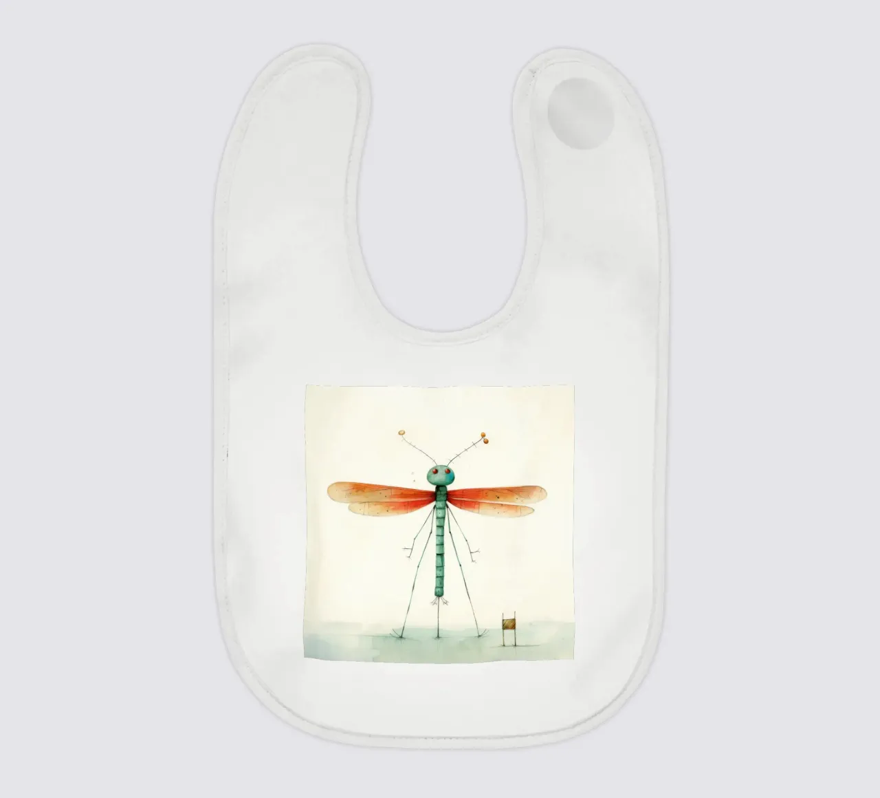 Minimo Dragonfly bavaglino da Minimal Animal Art