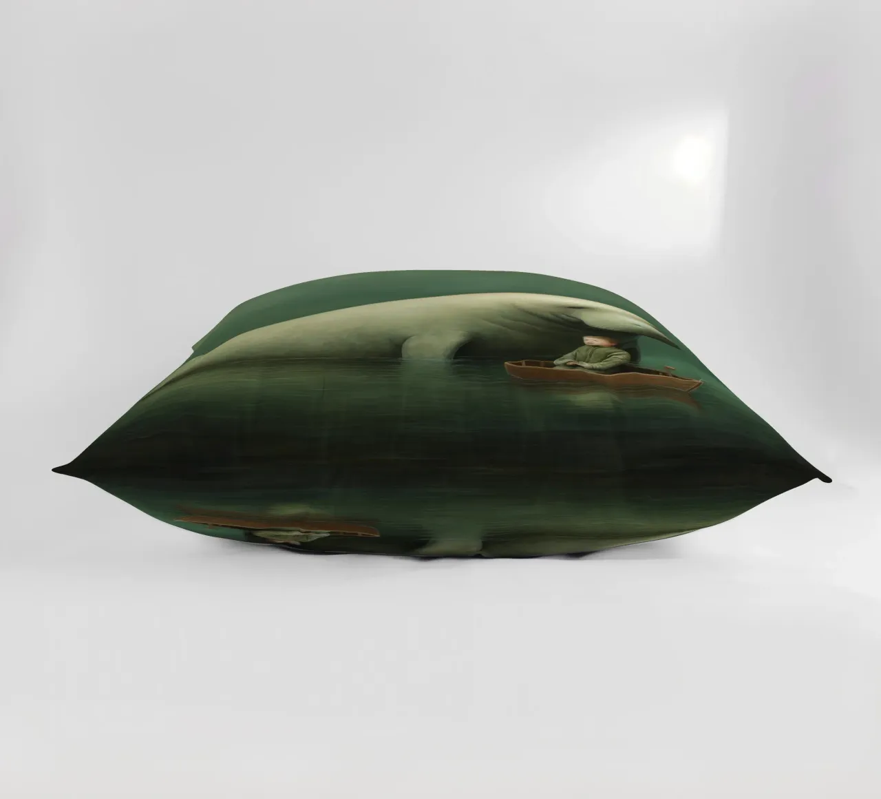Dugongo minimo 2 cuscino da Minimal Animal Art