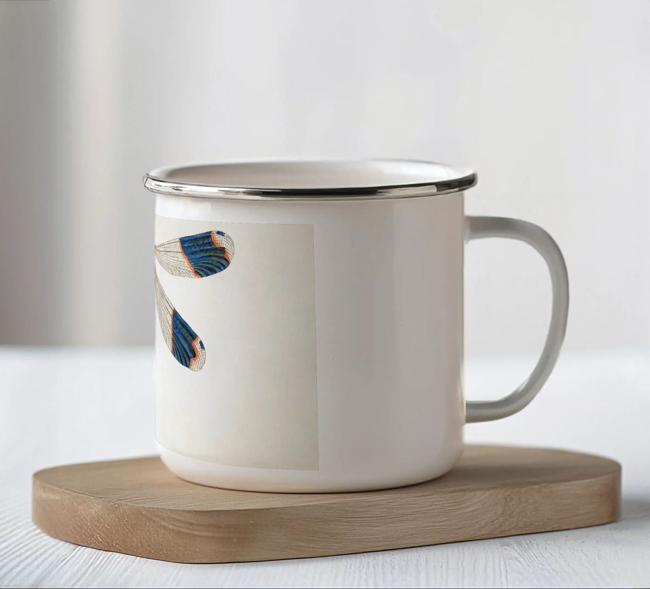 Dragonfly no. 1 tazza in smalto da apoloprints