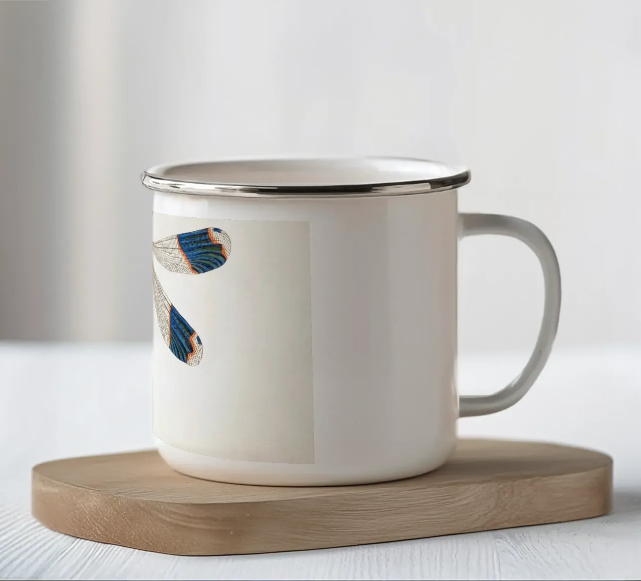 Dragonfly no. 1 tazza in smalto da apoloprints