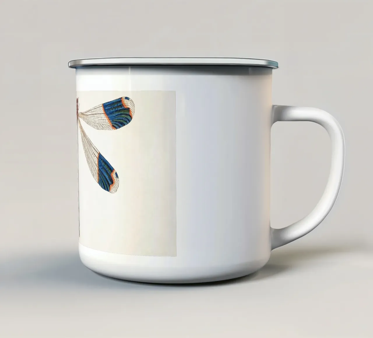 Dragonfly no. 1 tazza in smalto da apoloprints