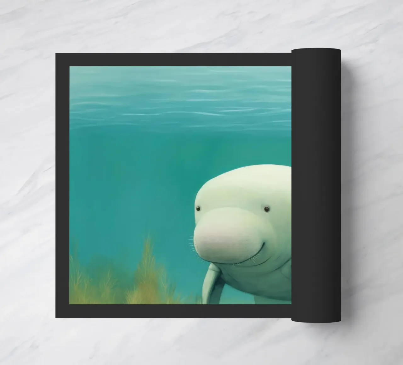 Dugongo minimo 3 zerbino da Minimal Animal Art