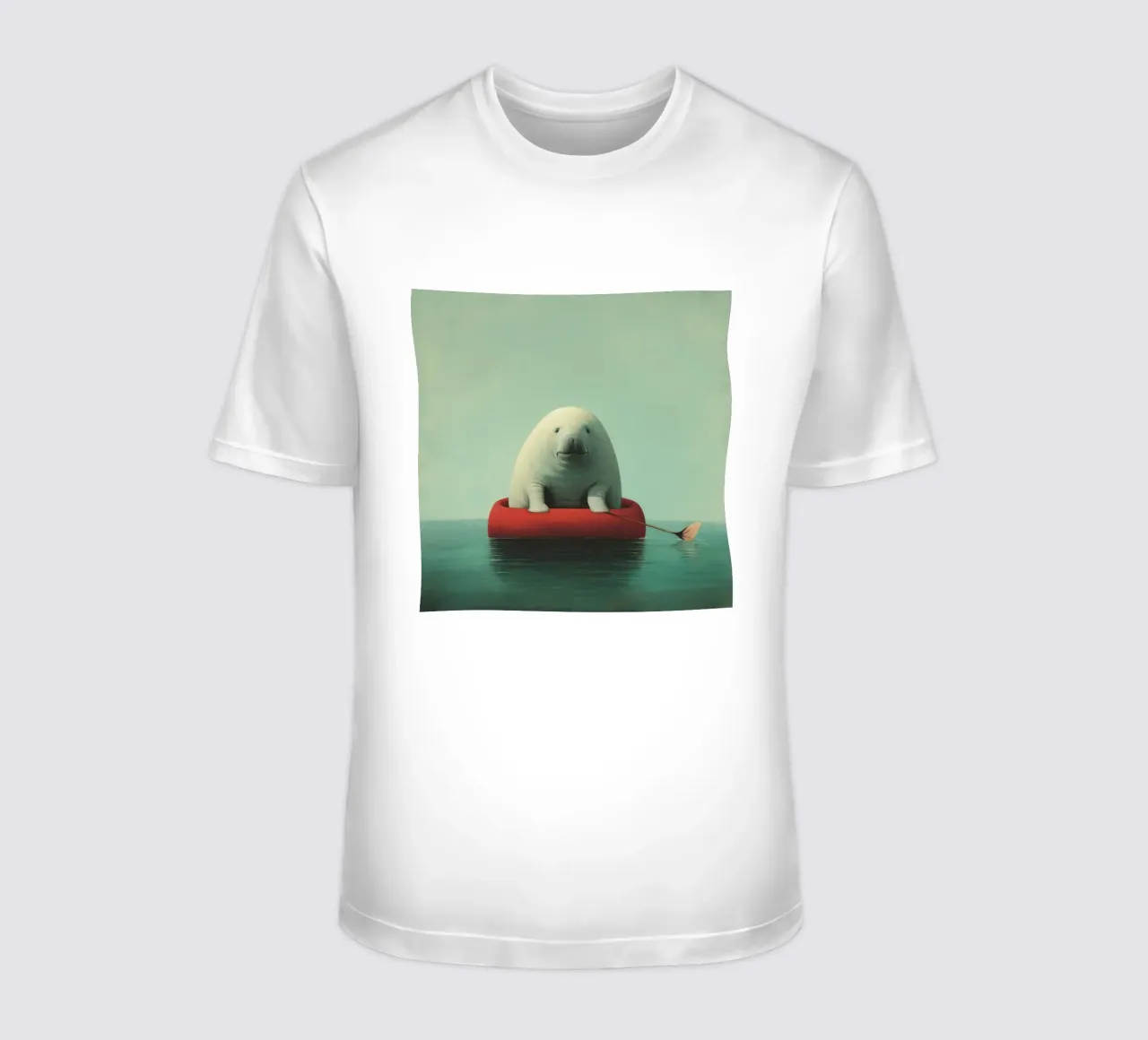 Minimo Dugongo 1 t-shirt da Minimal Animal Art